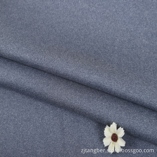 tissu tricoté scuba interlock en polyester cationique mélangé
